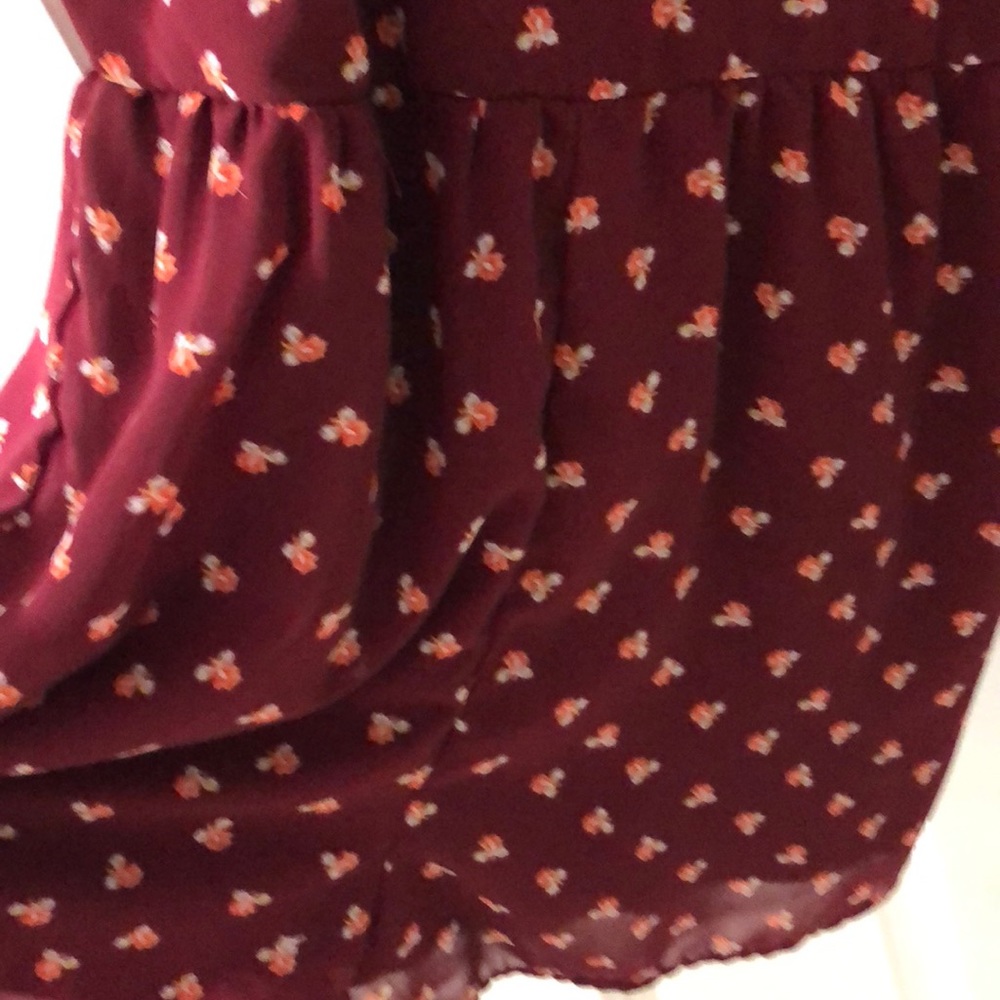 Maroon Romper - Picture 4 of 7